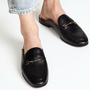 Sam Edelman Linnie Leather Flat Mules